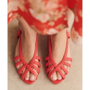 SEZANE NATACHA LOW SANDALS